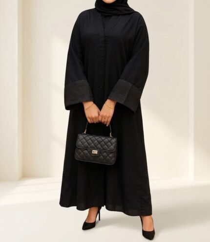 black nida fabric