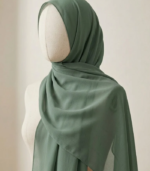 Sage Green Chiffon Hijab