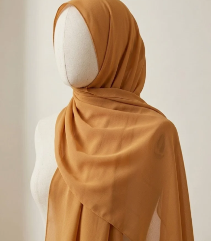 Warm Cocoa Chiffon Hijab
