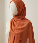Warm Cinnamon Chiffon Hijab